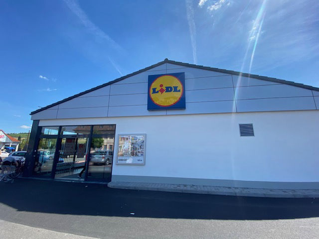 Umbau und Erweiterung eines LIDL Markt in Karlstadt