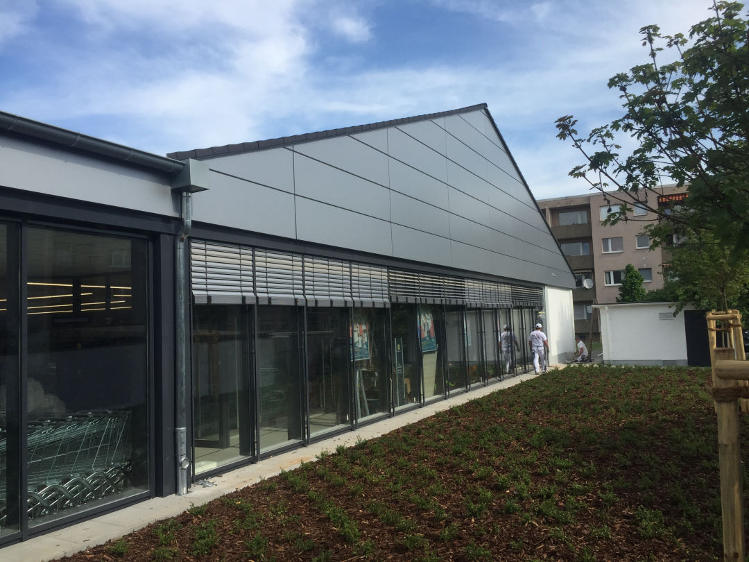 Umbau / Erweiterung eines Discoutmarktes in Maintal - Bischofsheim